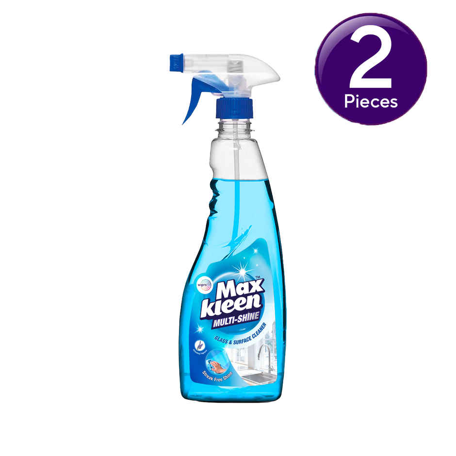 Maxkleen Multi Shine Glass and Surface Cleaner Liquid Spray Combo