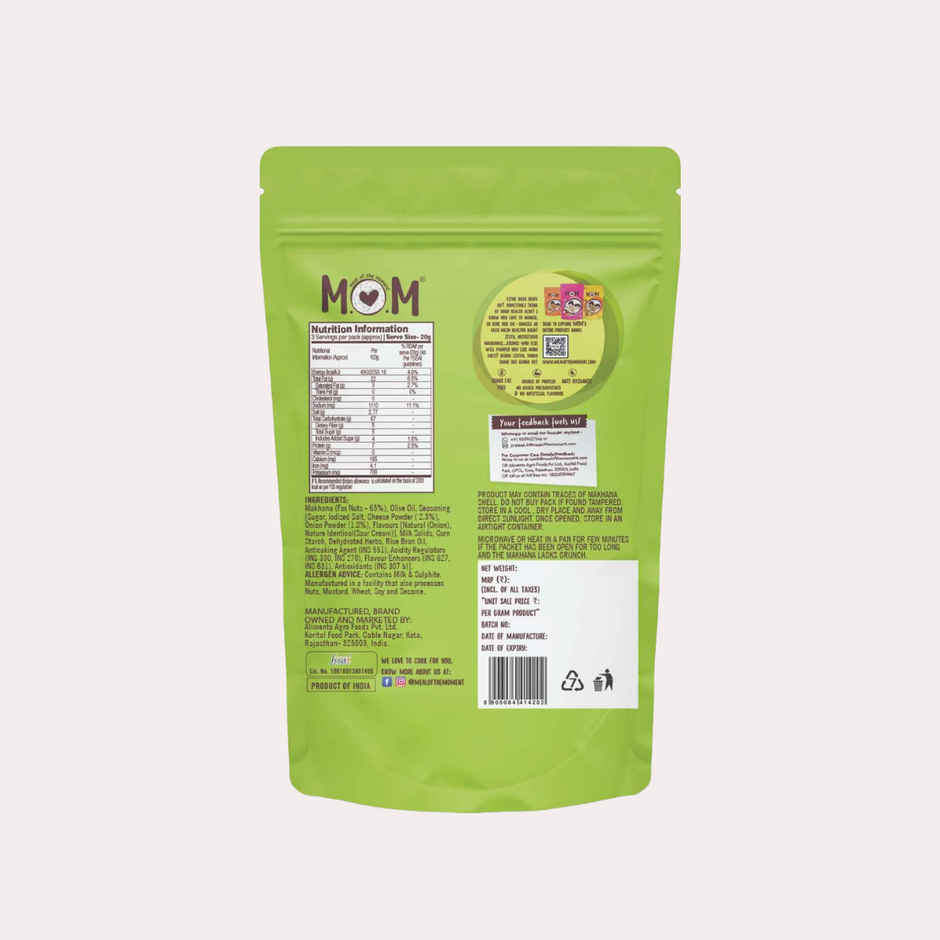 MOM Cream & Onion Roasted Makhana