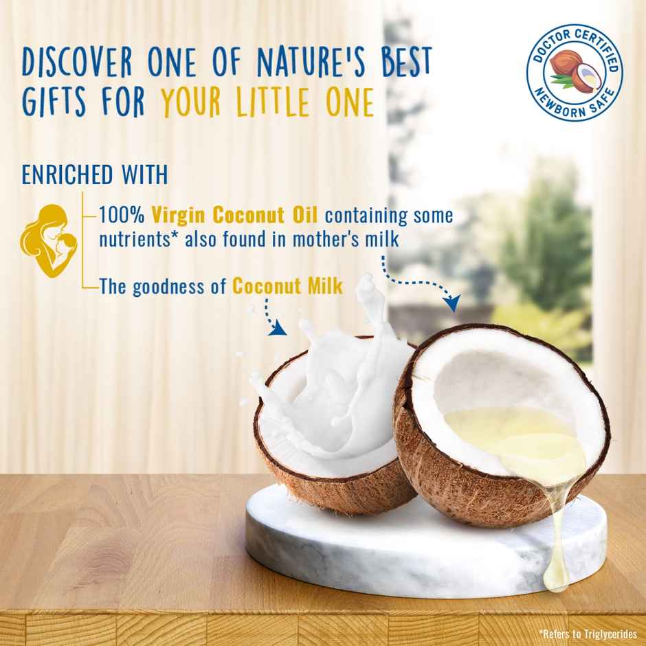 Parachute Advansed Baby Lotion For New Born Babies Virgin Coconut Oil & Coconut Milk