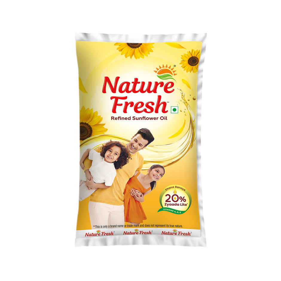 Nature Fresh Refined Sunflower Oil Pouch