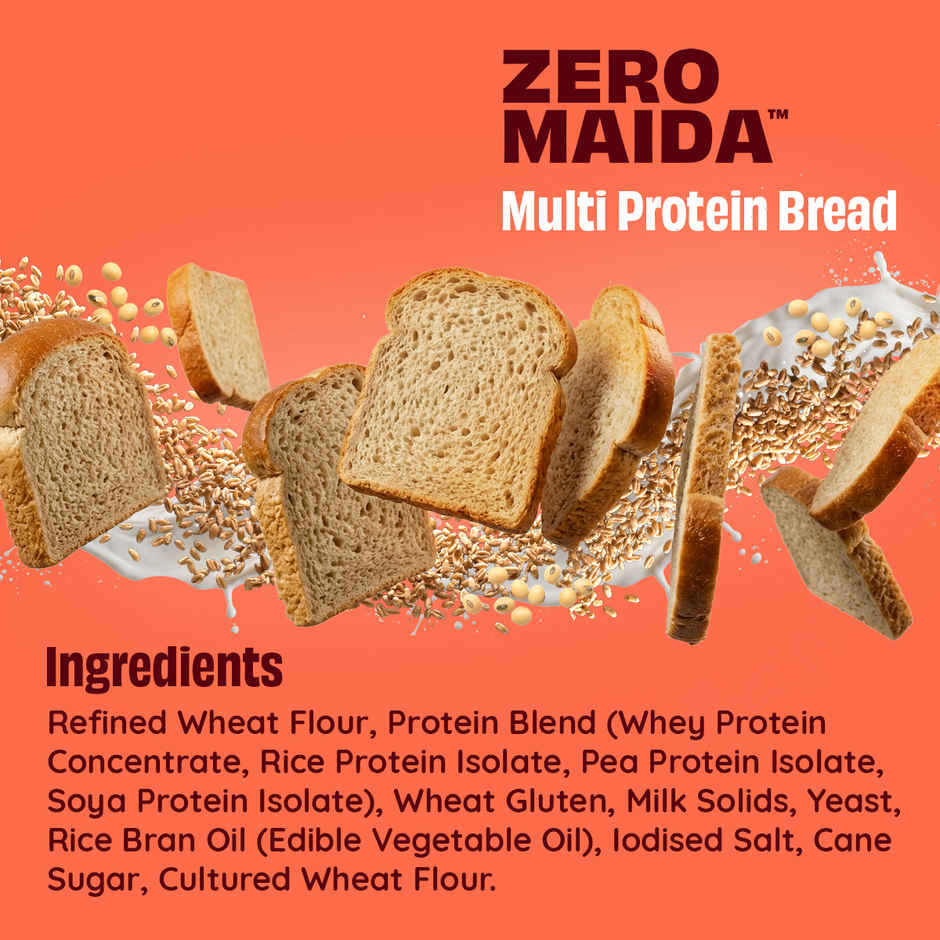 The Health Factory Multi Protein Bread | Clean Label, Not Brown