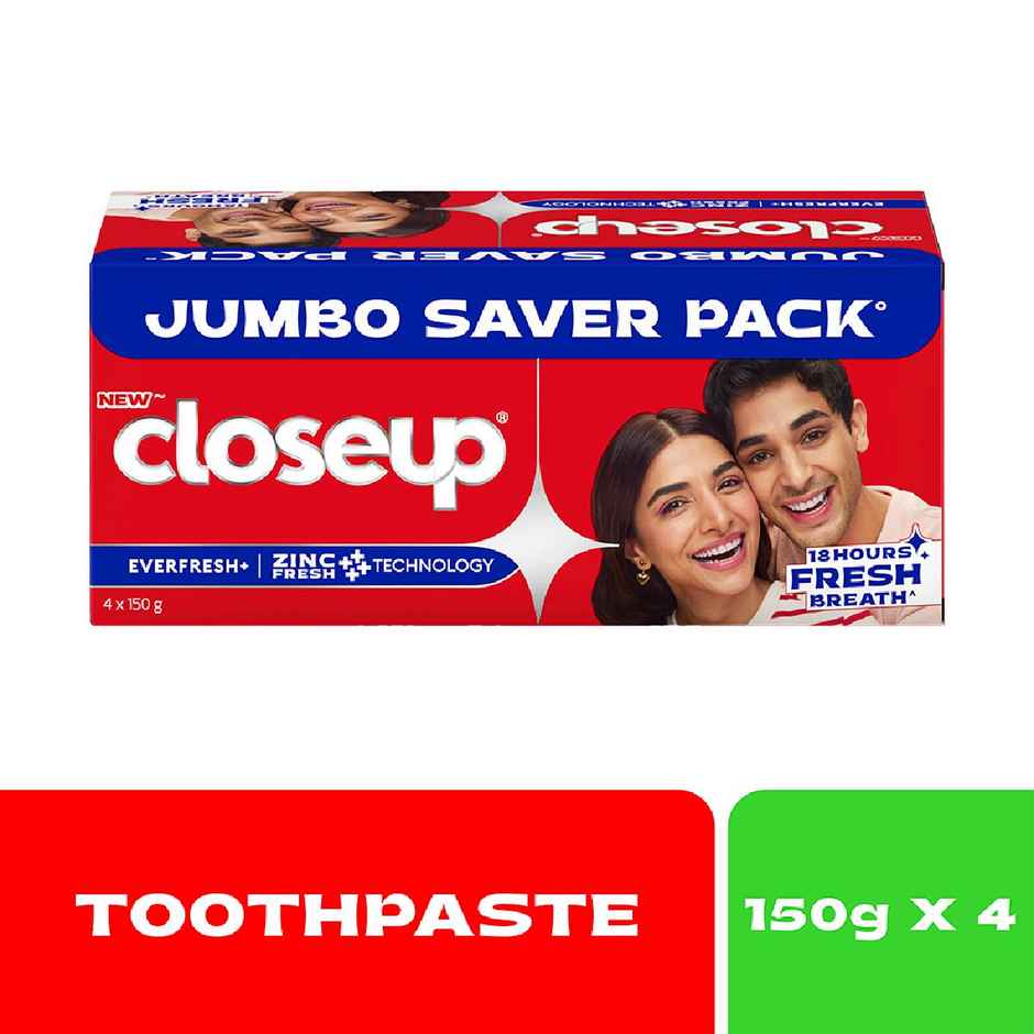 Closeup Toothpaste | Long lasting 18 Hours Of Fresh Breath & White Teeth