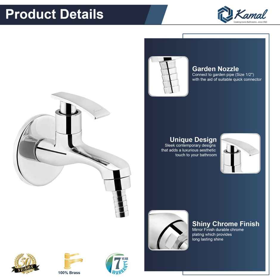 Kamal Nozzle Bib Cock - Vista | Vst-2516 Bib Tap Faucet
