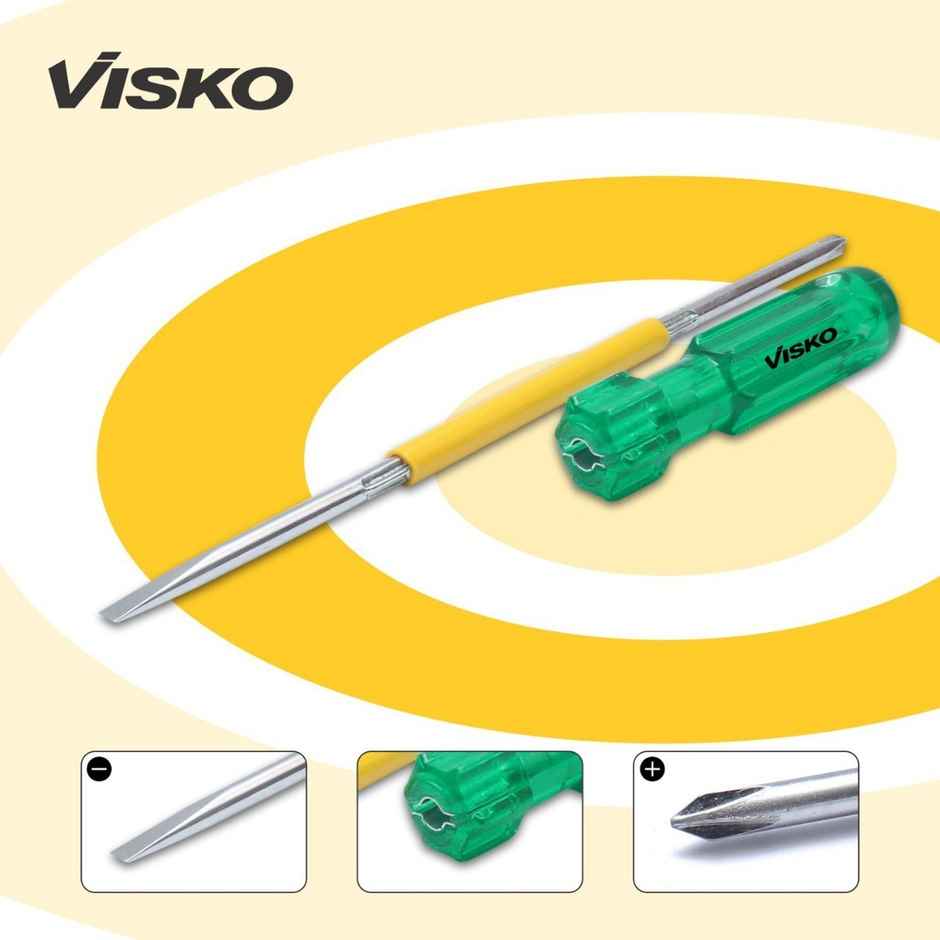 Visko 4 Set |2 in 1 Combination Screwdriver Set |Pack Of 4