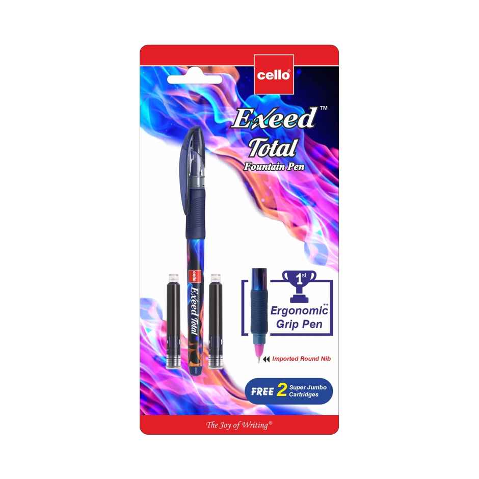 Cello Exeed Total Fountain Pen - Assorted