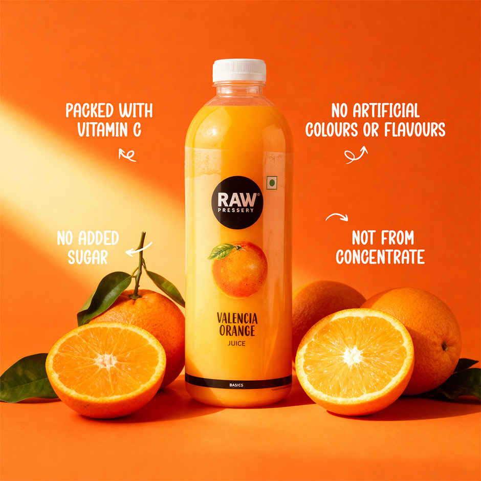 Raw Pressery Valencia Orange Fruit Juice