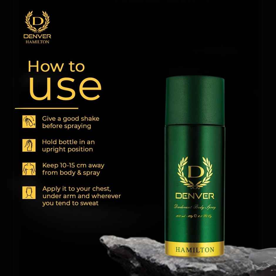 Denver - Hamilton Deodorant Spray - For Men