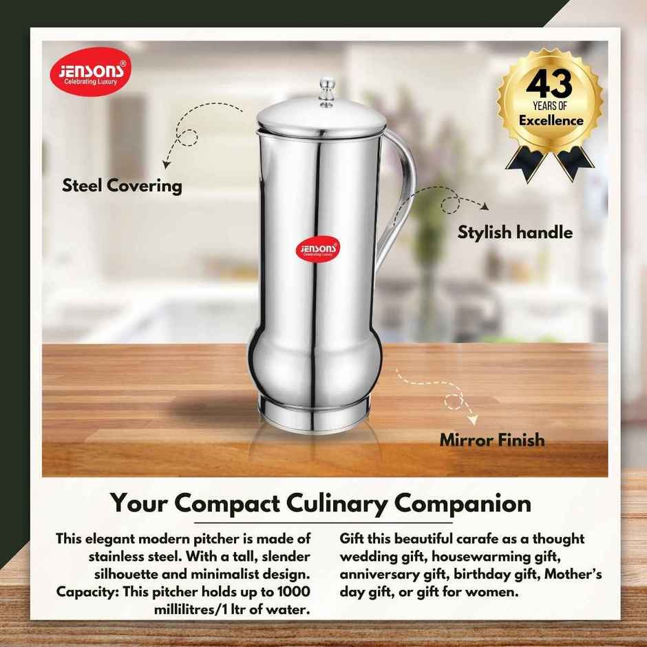 Jensons Stainless Steel Belly Jug