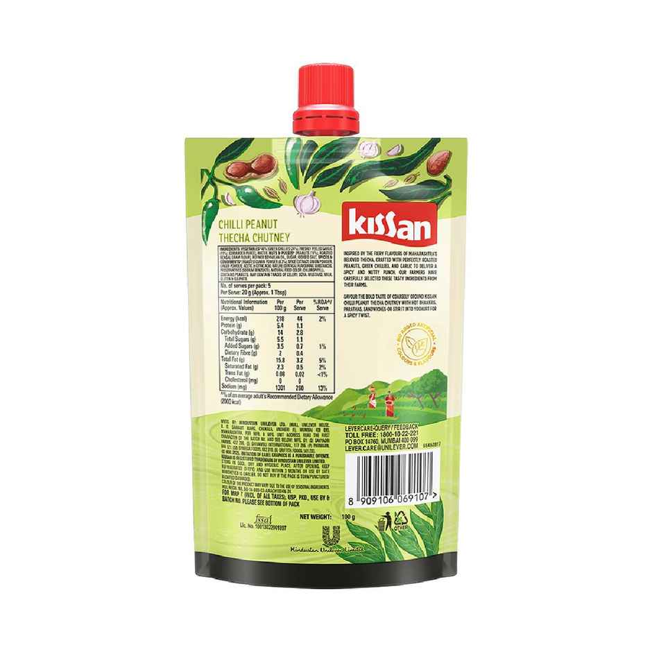 Kissan Chilli Peanut Thecha Chutney Doy