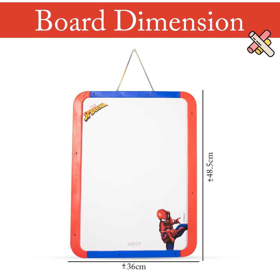 Itoys 2 in 1 Hanging Board Big- Spiderman (Colour May Vary)