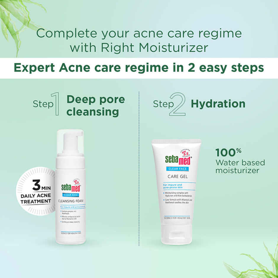 Sebamed Clear Face Care Gel | pH 5.5 | Hyaluronic acid & Aloe Vera