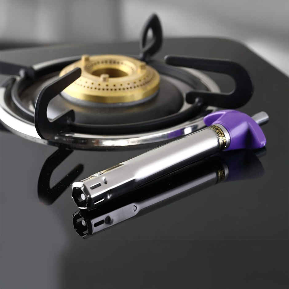 Crystal Aristo Stainless Steel Gas Stove Lighter | Colour May Vary