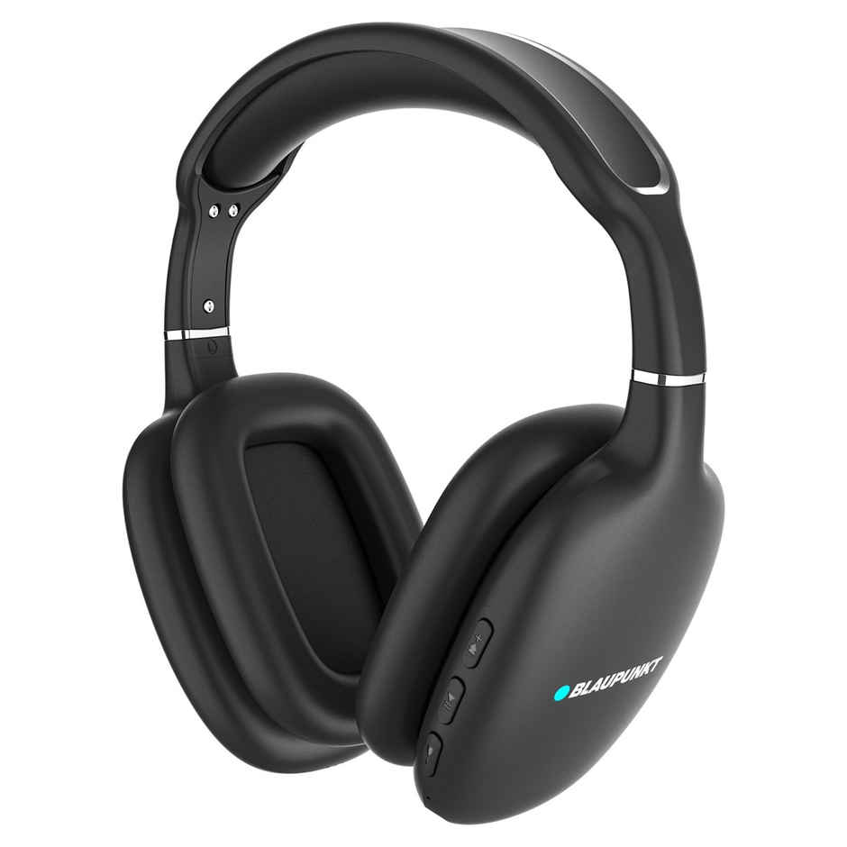 Blaupunkt Bh31 Wireless Headphone Bluetooth & Wired (Black, On The Ear)