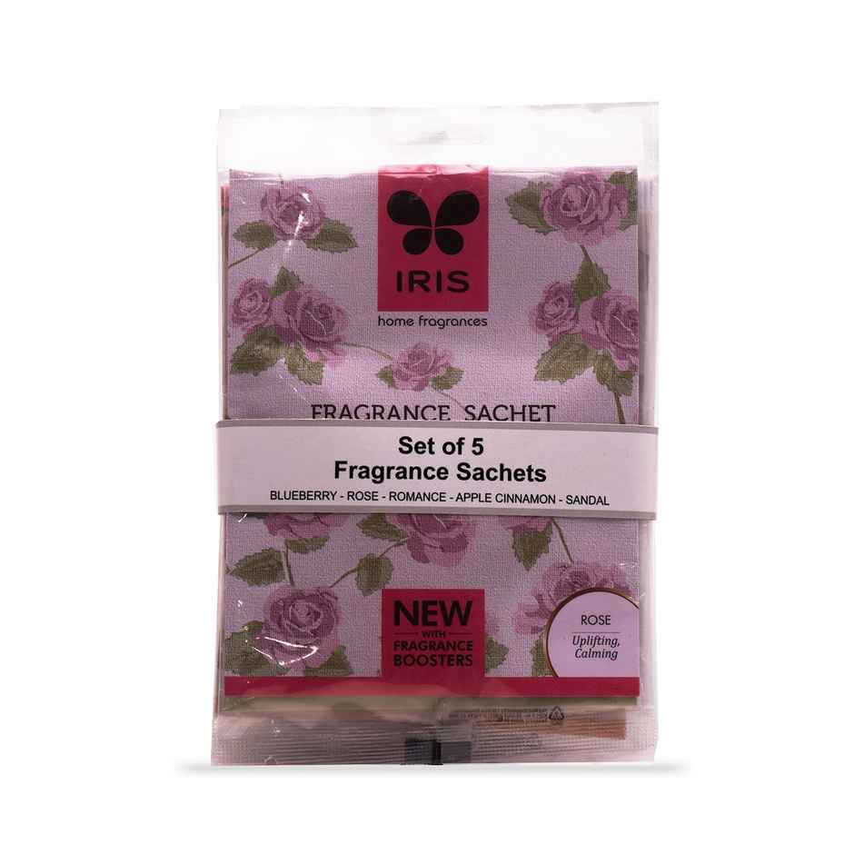 Fragrance Sachets | Room Freshener | Rose, Romance, Sandal, Apple Cinnamon, Blueberry | IRIS