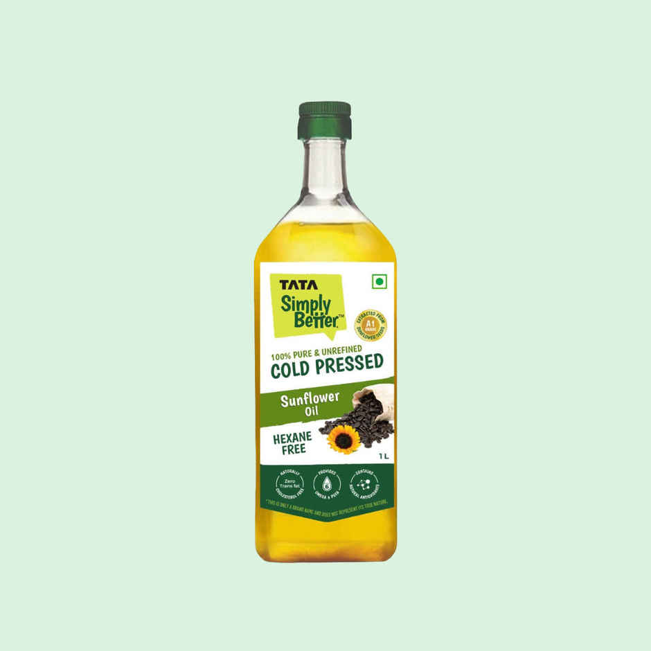 Tata Simply Better Sunflower Cold Pressed Oil | Healthy Cooking Oil
