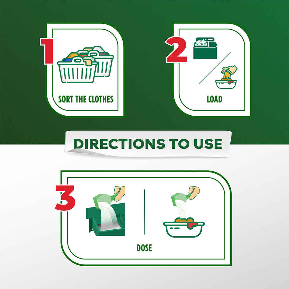 Ariel Perfect Wash Detergent Powder - Removes Tough Stains Like Haldi In 1 Wash