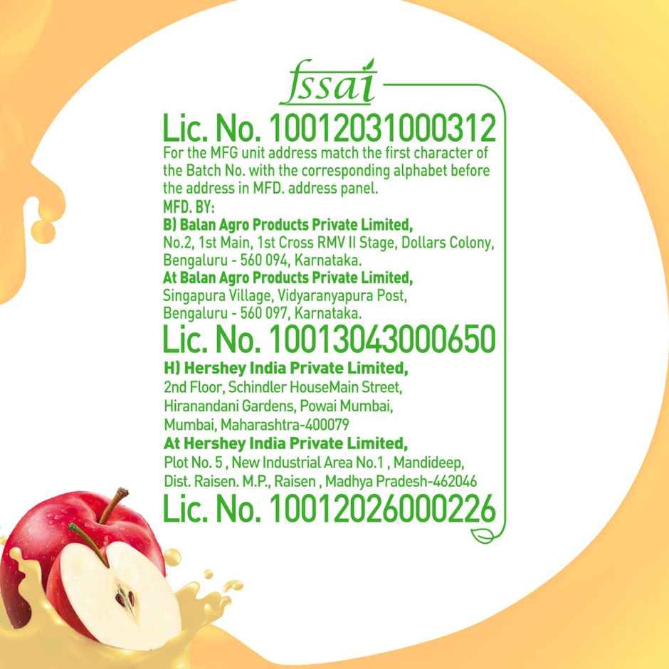 B Natural Apple Juice, Vitamin C & E