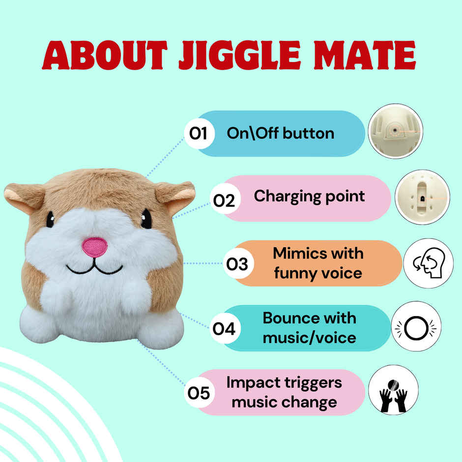 Toytales Es Jiggle Hamster
