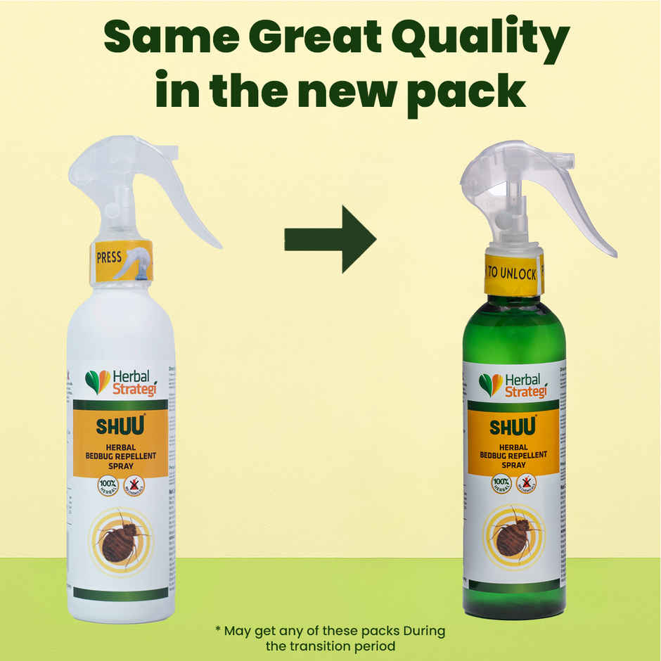 Herbal Strategi Bed Bug Repellent Spray