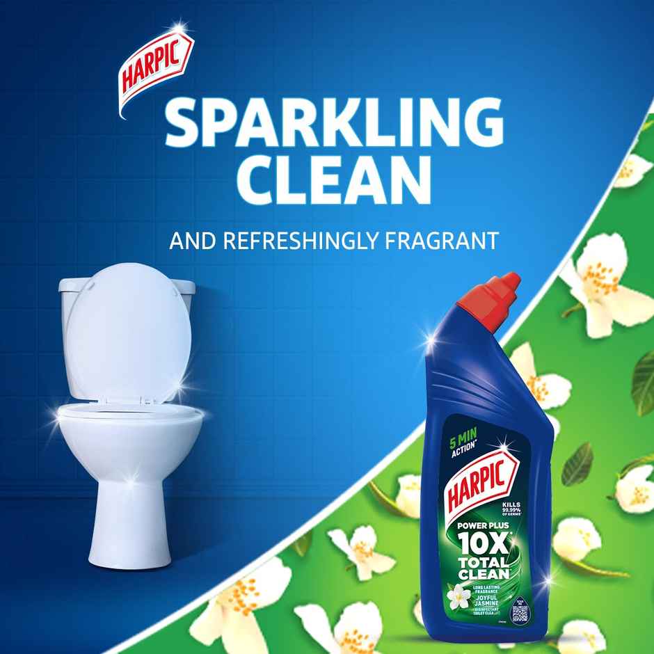 Harpic Jasmine Toilet Cleaner Liquid Combo