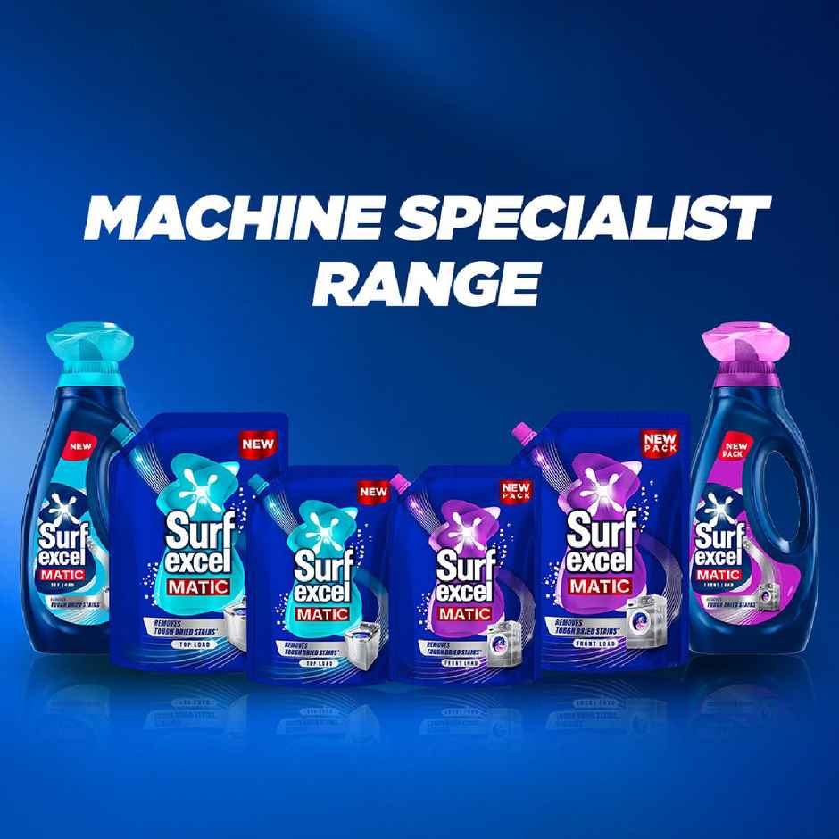 Surf Excel Matic Liquid Detergent  for Top Load | Removes tough Stains in 1st wash