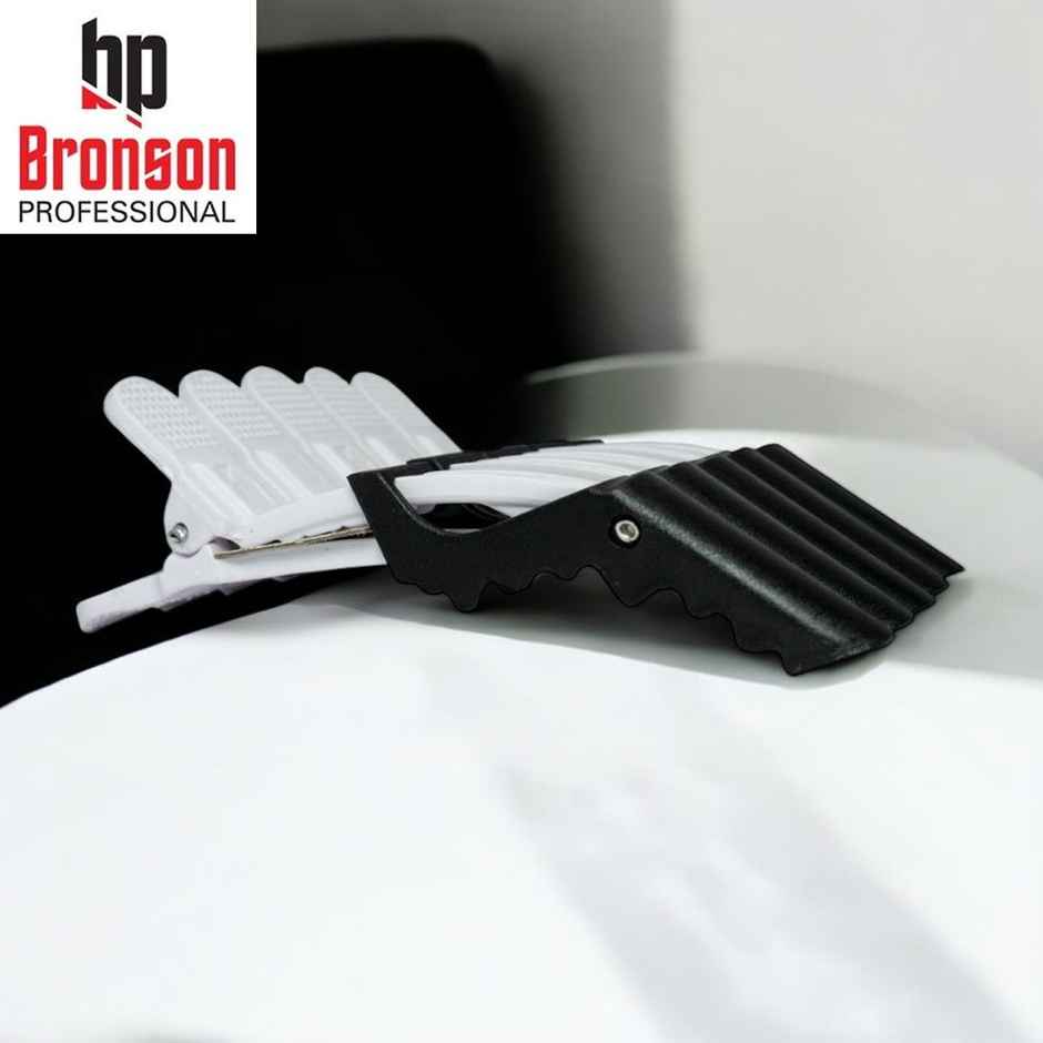 Bronson Professional Crocodile Hair Clips - 5 Pcs ( Color May Vary)