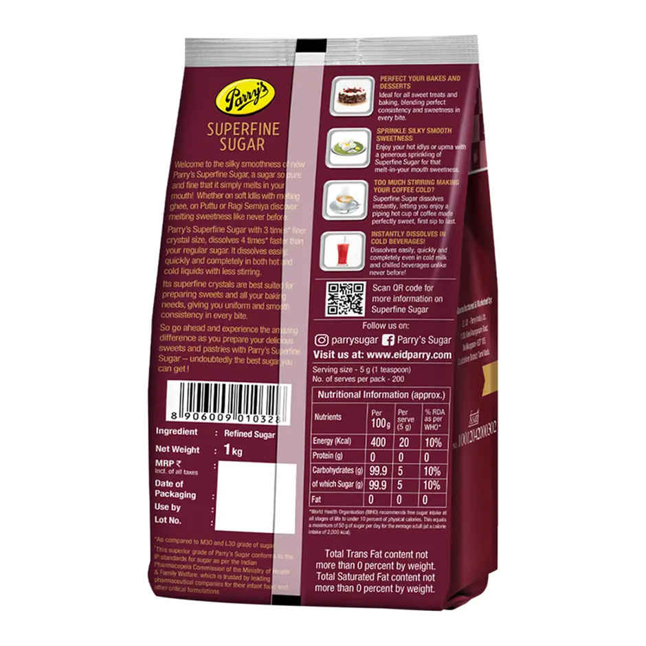 Parry's Superfine Sugar
