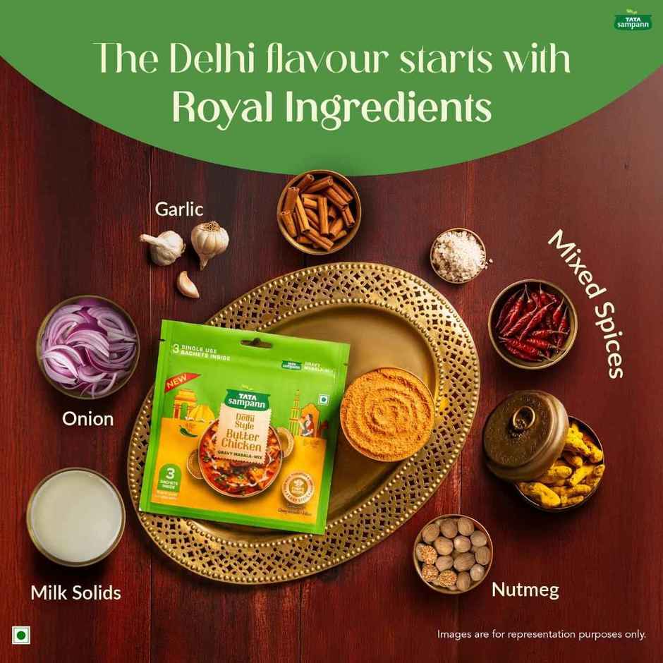 Tata Sampann Delhi Style Butter Chicken Gravy Masala Mix