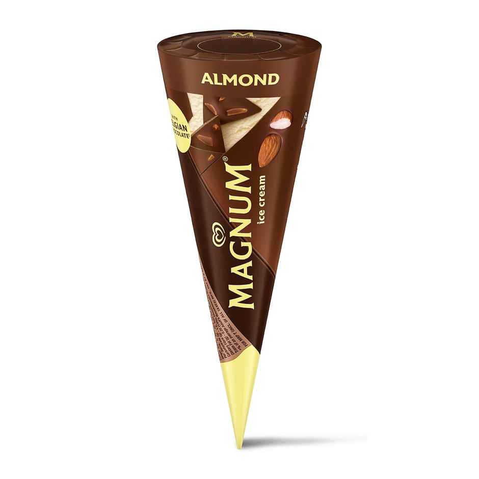 Kwality Wall's Magnum Almond Ice Cream Cone