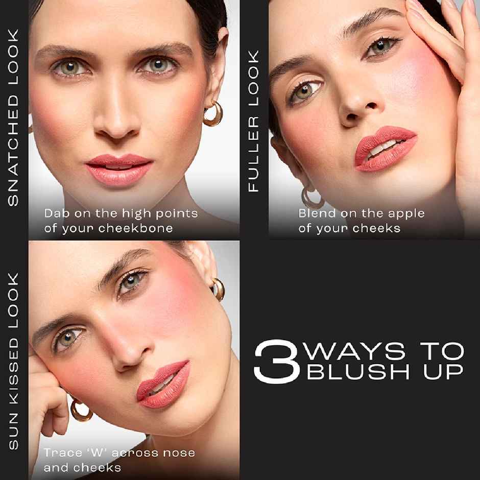 Lakme Showstopper Collection Rouge Bloom Powder Blush Pink Blossom