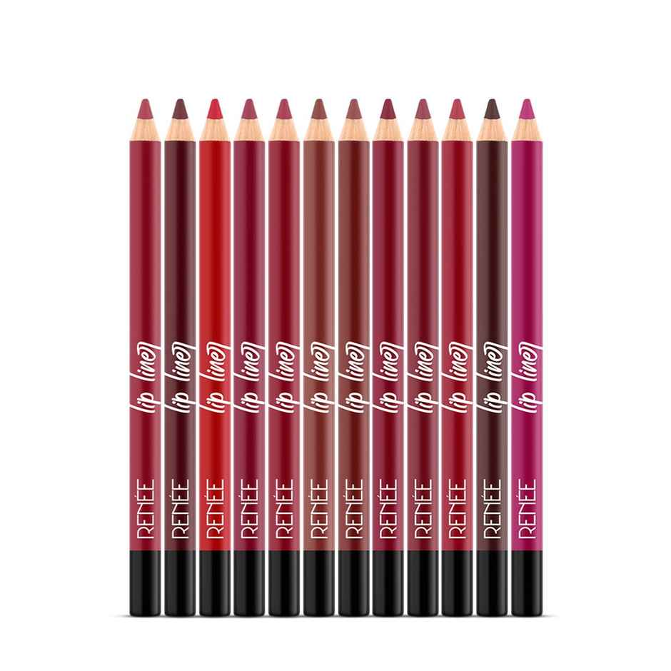 Renee Define Matte Lip Liner | Set of 12