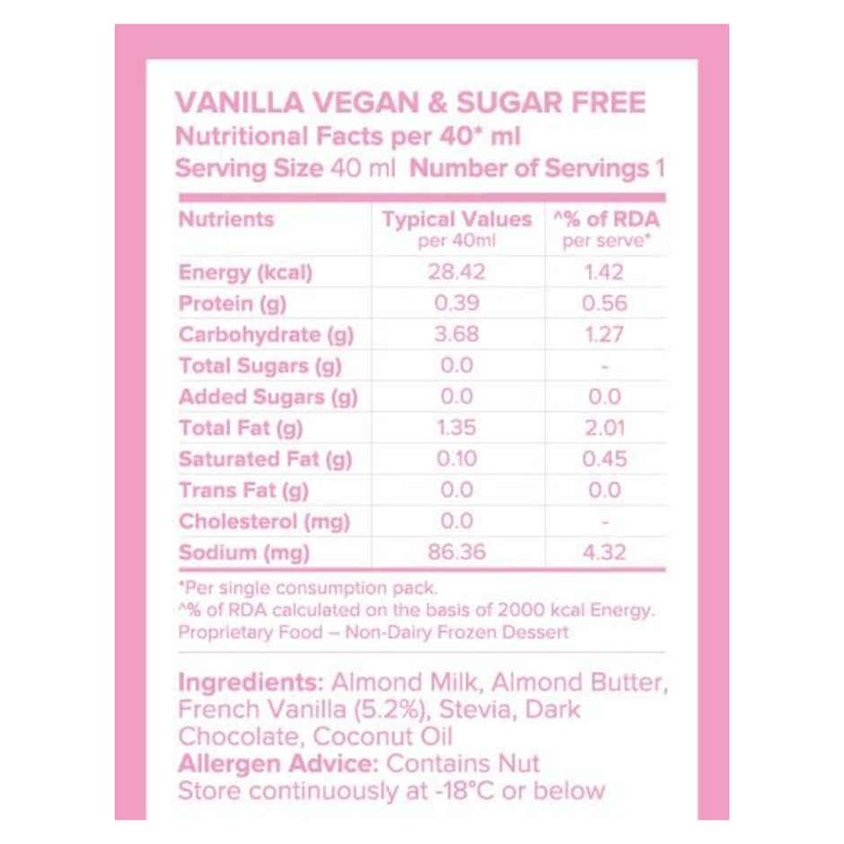 MINUS THIRTY Vanilla Mini Stick Vegan & Sugar Free