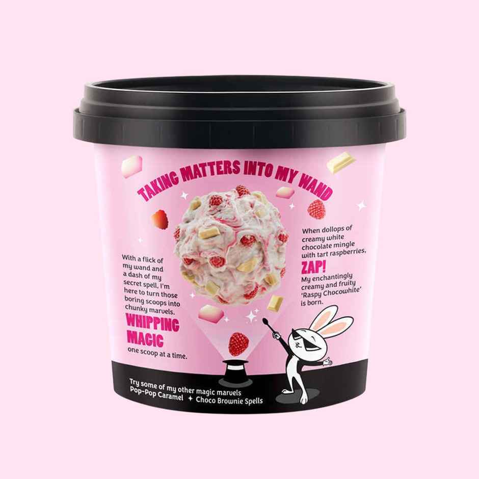 Call Me Chunky Raspy Choco White Ice Cream Mini Tub