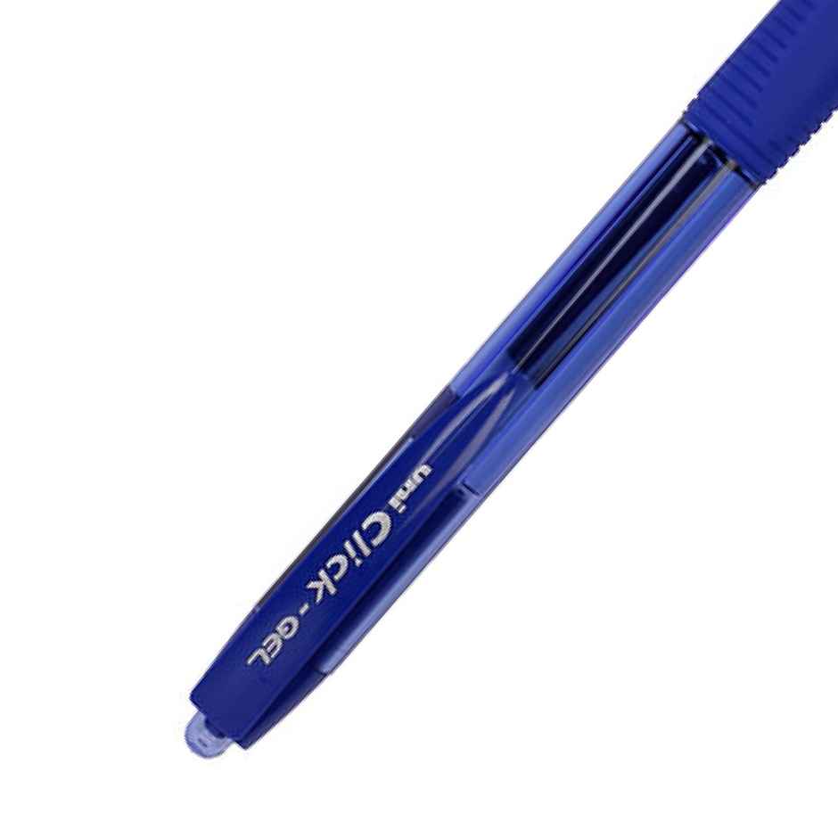 Uniball Click Gel Pens, Blue Ink