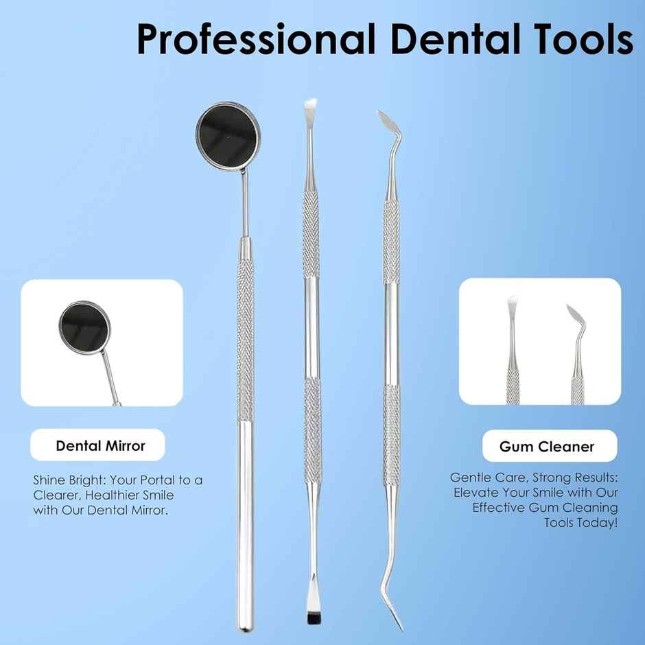 Beaute Secrets Dental Tools Dental Hygiene Kit For Personal Pets Use