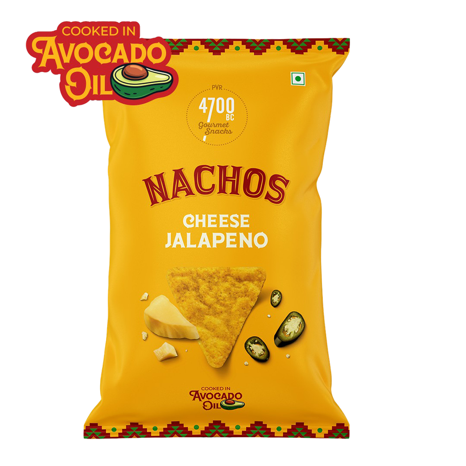 4700BC Cheese & Jalapeno Nachos | made in Avocado Oil