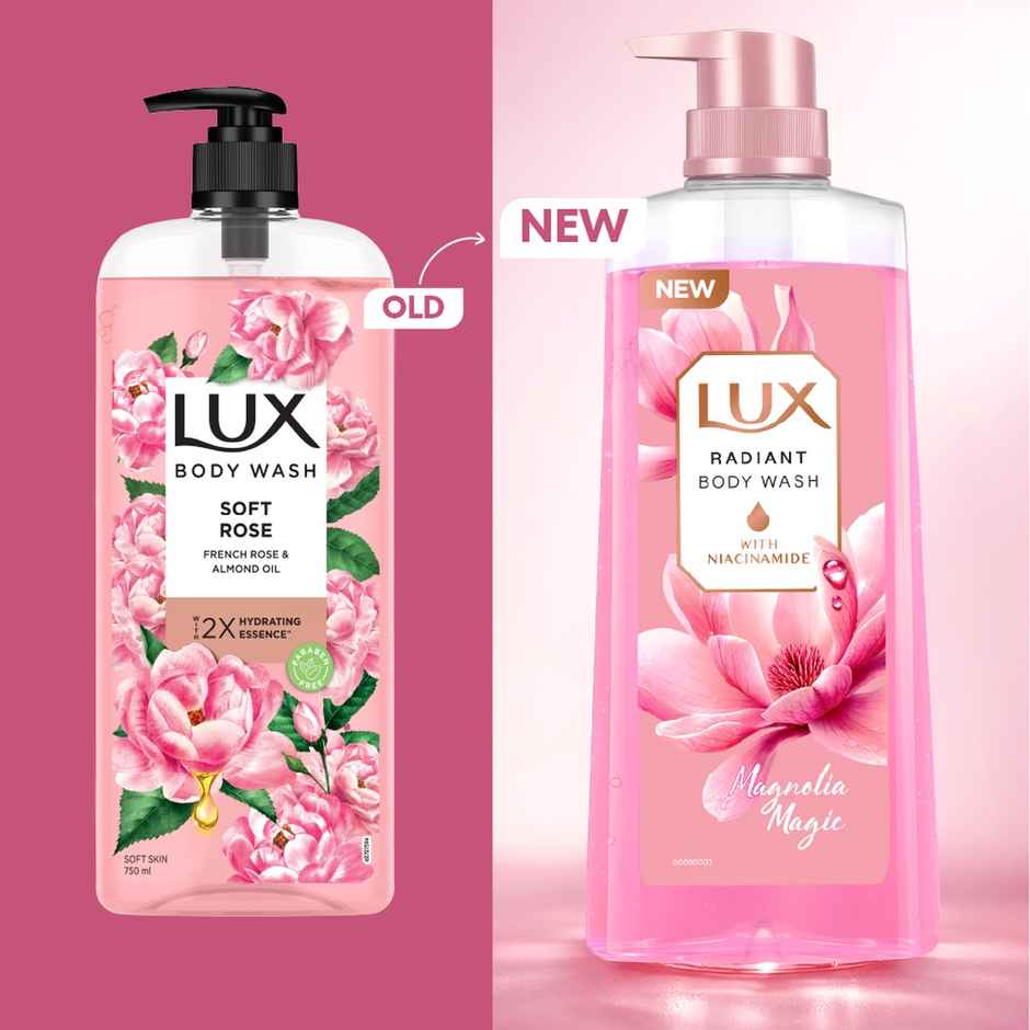 Lux Soft Rose Bodywash with French Rose & Almond Oil