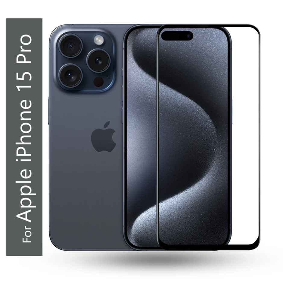 Kwine Case Apple Iphone 15 Pro Tempered Glass Screen Protector