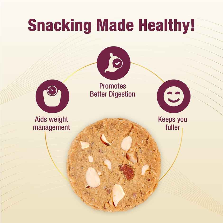 Lo! Foods Almond Sugar Free Biscuits | 25% Real Almond Cookies Combo