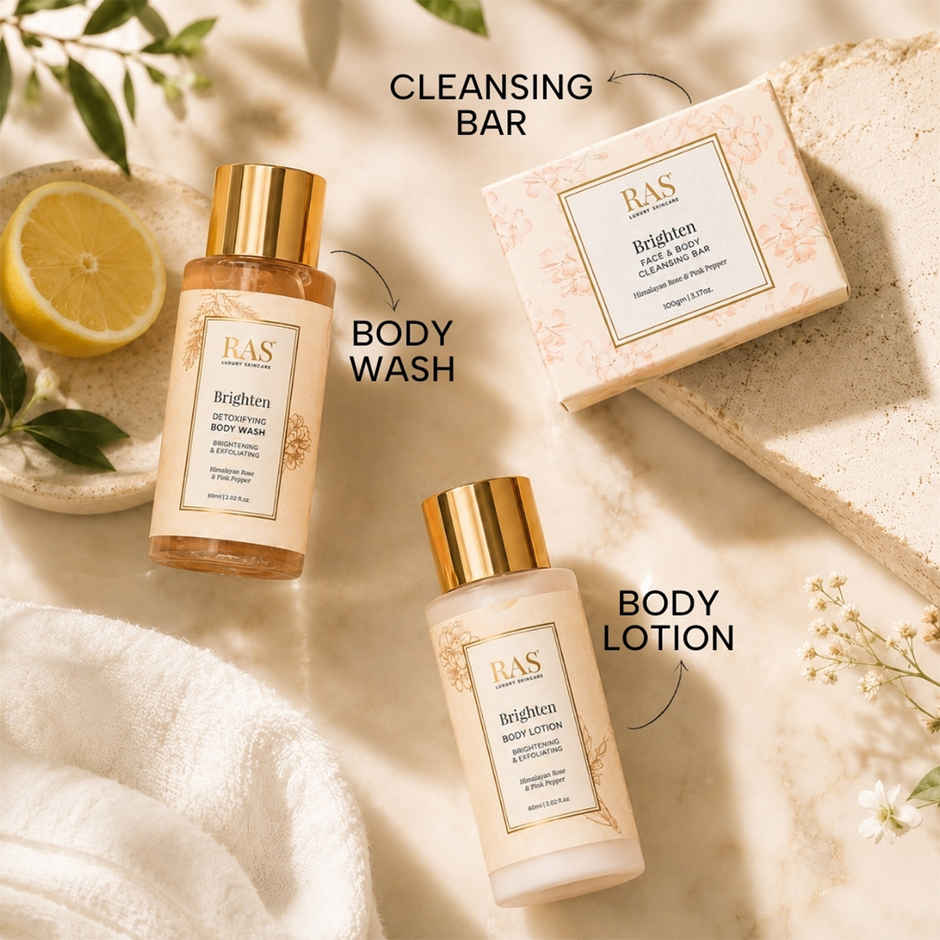 Ras Luxury Skincare Bath & Body Basics Gift Set | Giftset
