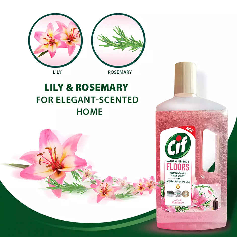 Cif Natural Essence Lily Rosemary Floor Cleaner