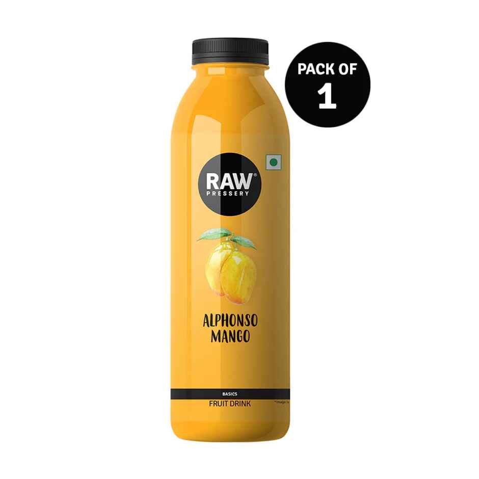 Raw Pressery Alphonso Mango Fruit Juice | Refreshing & Enjoyable