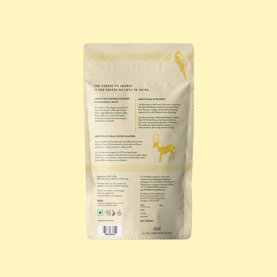 Blue Tokai Coffee Roasters Attikan Estate Medium Roast Ground Coffee