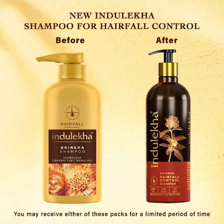 Indulekha Bringha Shampoo, Proprietary Ayurvedic Medicine for Hair Fall