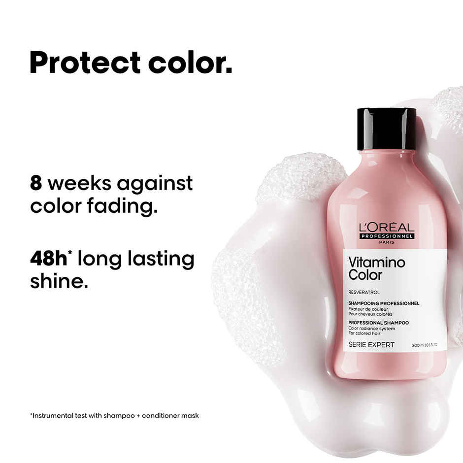 L'Oreal Professionnel Vitamino Color Shampoo for Color Protection With Resveratrol