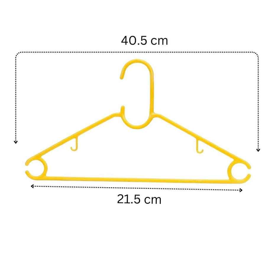 Happy to Hang Tubomax Polypropylene Hanger, Pack Of 6