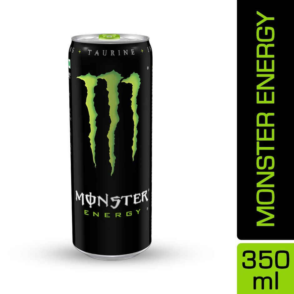 Monster Energy Drink(350ml) & Pringles Potato Crisps Original(134gms) Combo