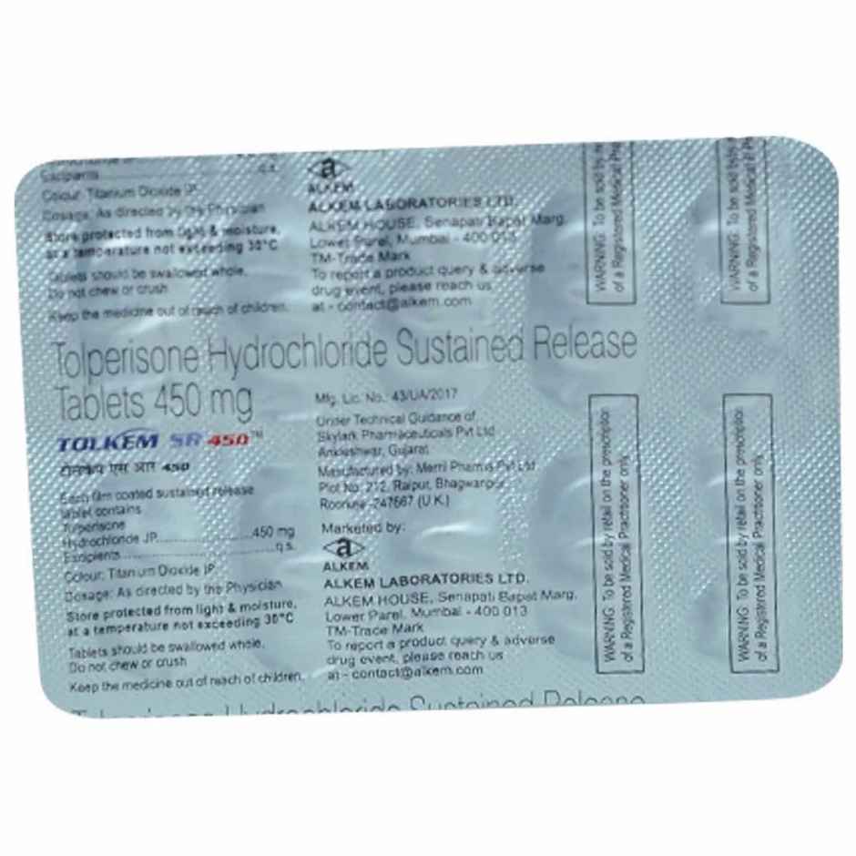 Tolkem SR 450 Tablet