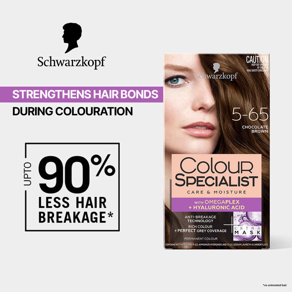 Schwarzkopf Colour Specialist Permanent Hair Colour 5-65 Chocolate Brown