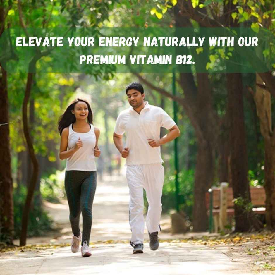 Pure Nutrition Vitamin B12 Methylcobalamin | Energy, Immunity & Brain Health | 60 Veg Tablets